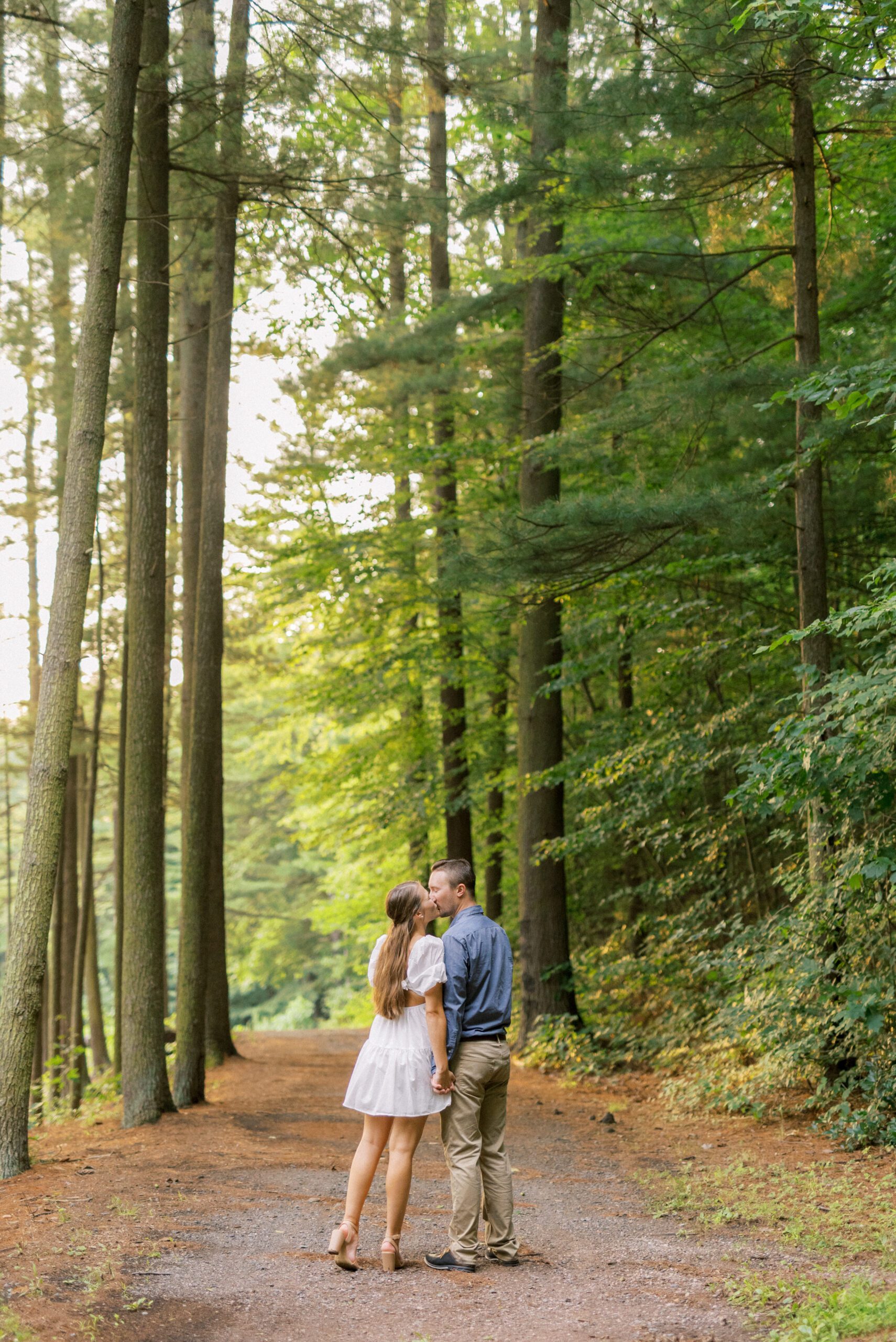 Birdsboro Reservoir Dam Engagement Photographer